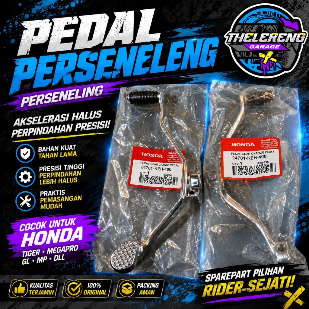 แป้นเหยียบเกียร์ Megapro ดั้งเดิม Ahm Pnp Cb Gl Mp24701 Thelereng_Garage Shop