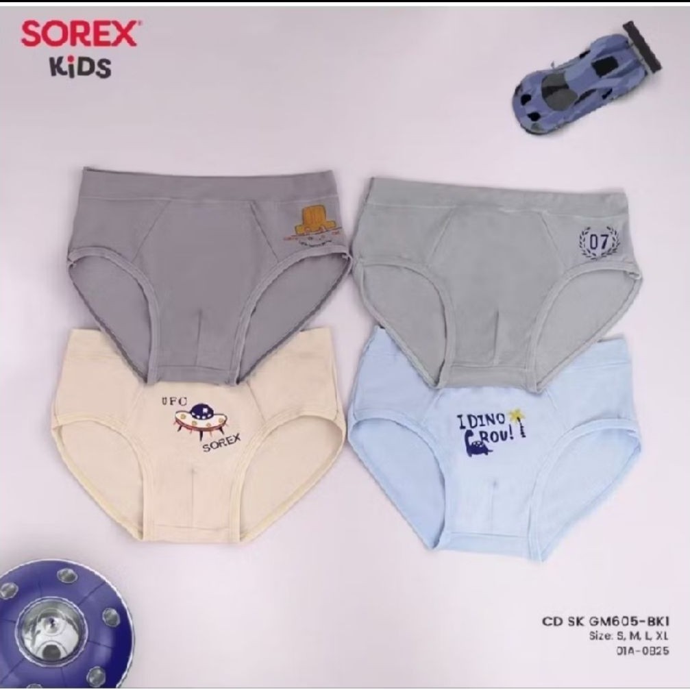 Sorex GM 605 กางเกงในเด็กชาย (3 ชิ้น)