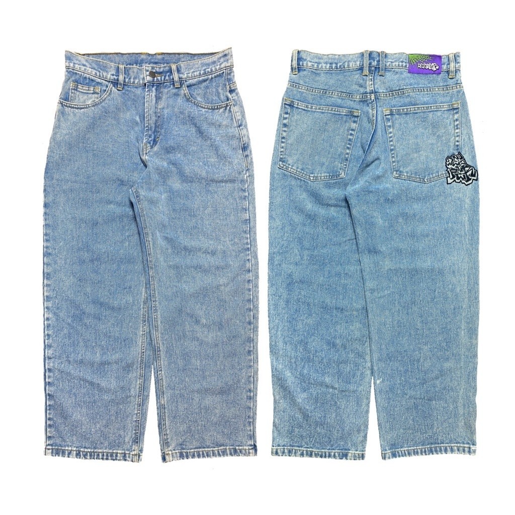 DEEPER - LIGHTBLUE BAGGYJEANS