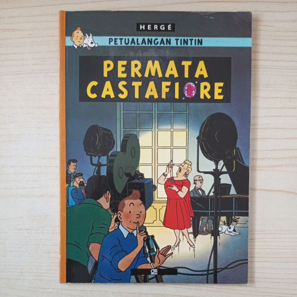 TINTIN PERMATTA CASTRAFIORE OLE HERGE ADVENTURE COMIC