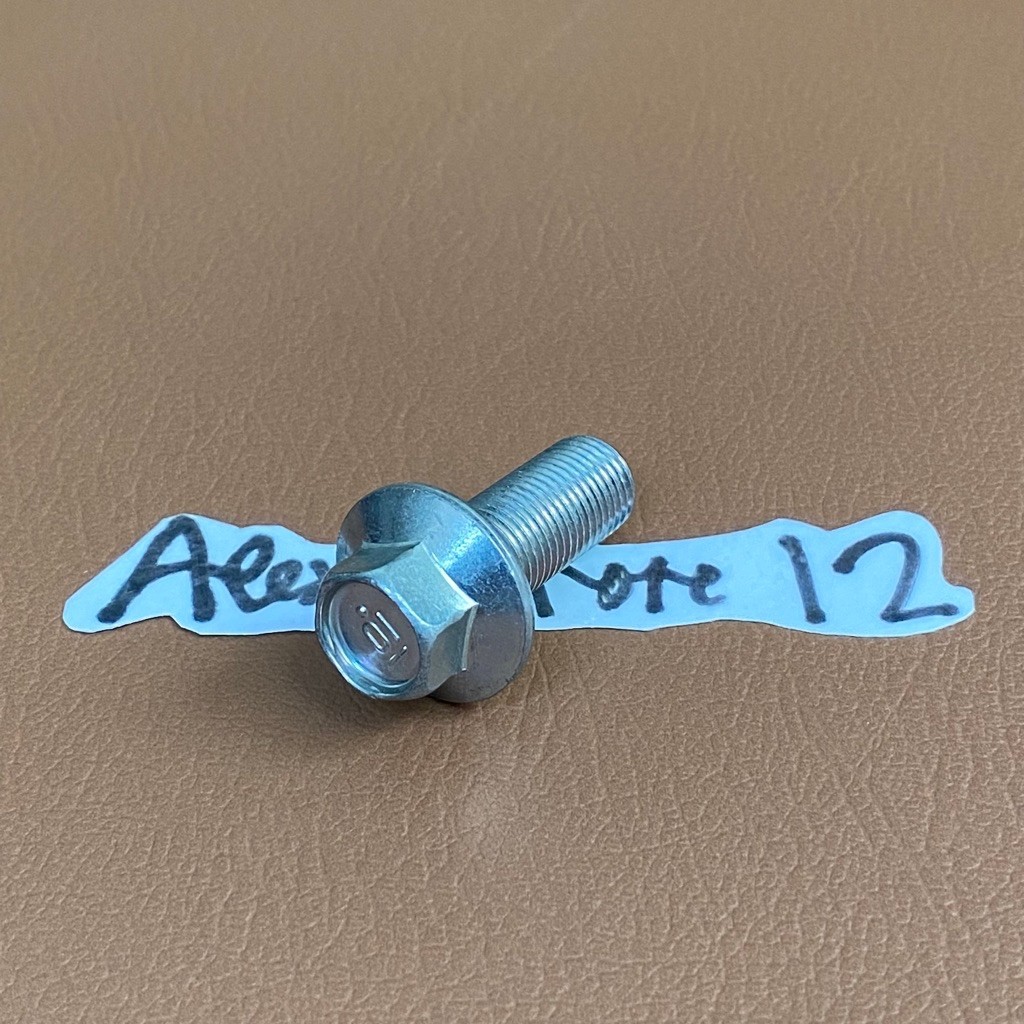 M 12x30 CAP BOLT KEY 14 PITCH 125 FLANGE BOLT ORIGINAL