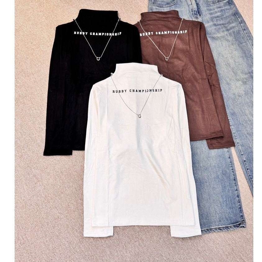 เสื้อยืดสร้อยคอ Rubby b245 21/08 fh