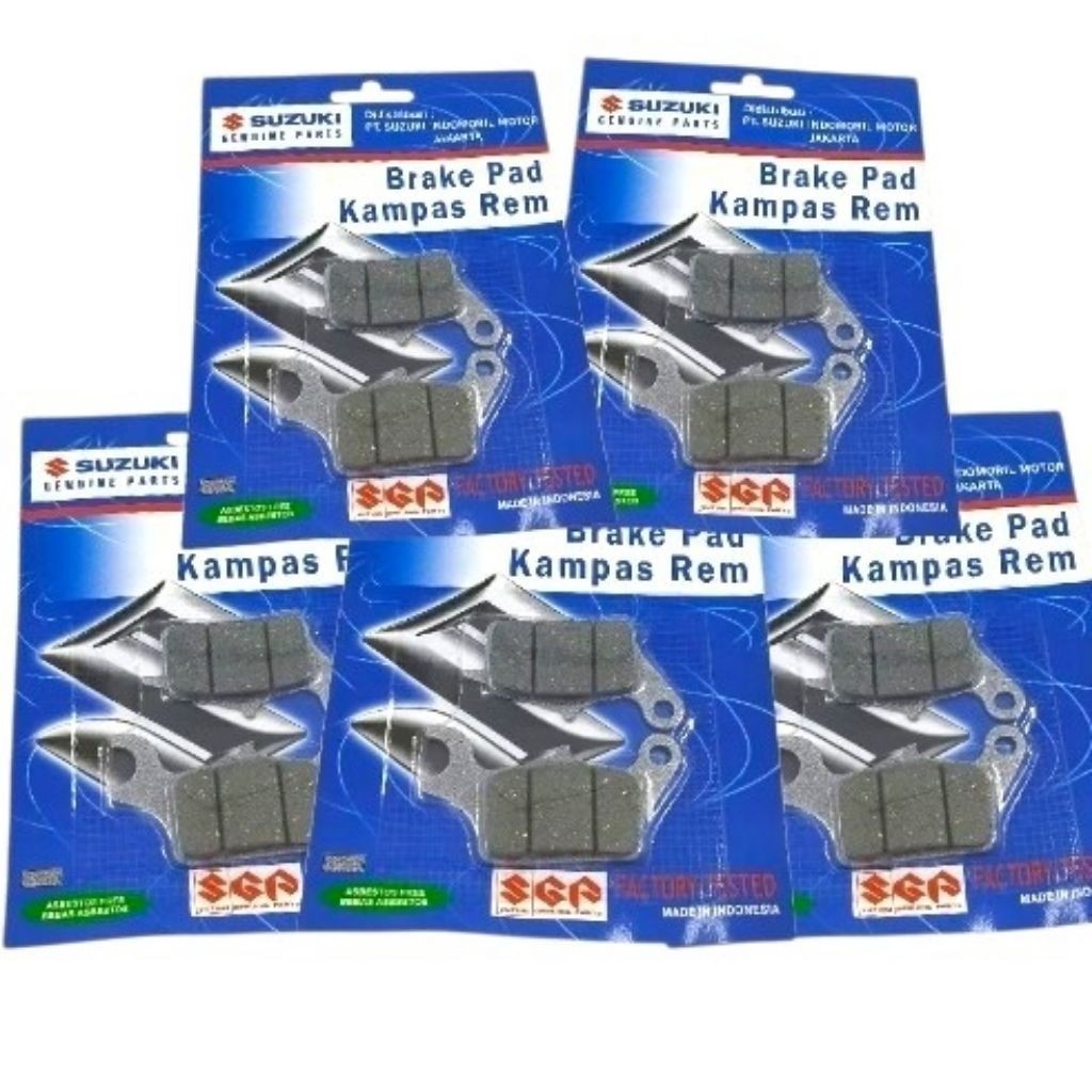 ขายส่ง (5 ชิ้น) ผ้าเบรคหน้า Suzuki Nex 2, Cross over