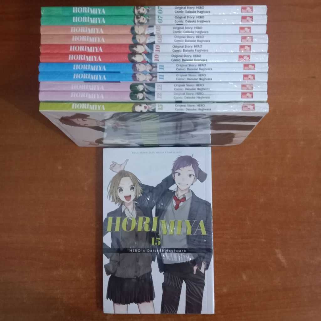 ELEX MEDIA KOMPUTINDO มังงะ Horimiya - การ์ตูน Horimiya - ORI GRAMEDIA SEALED Cabut Vol 7 8 10 11 12