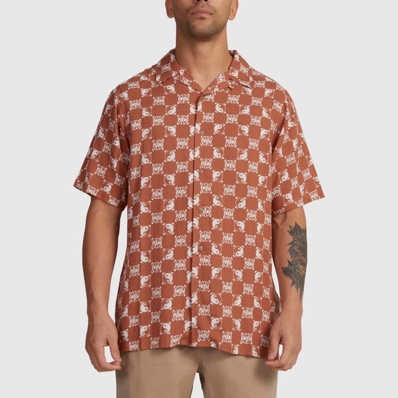 เสื้อเชิ้ตผู้ชาย KEMEJA Original Rvca