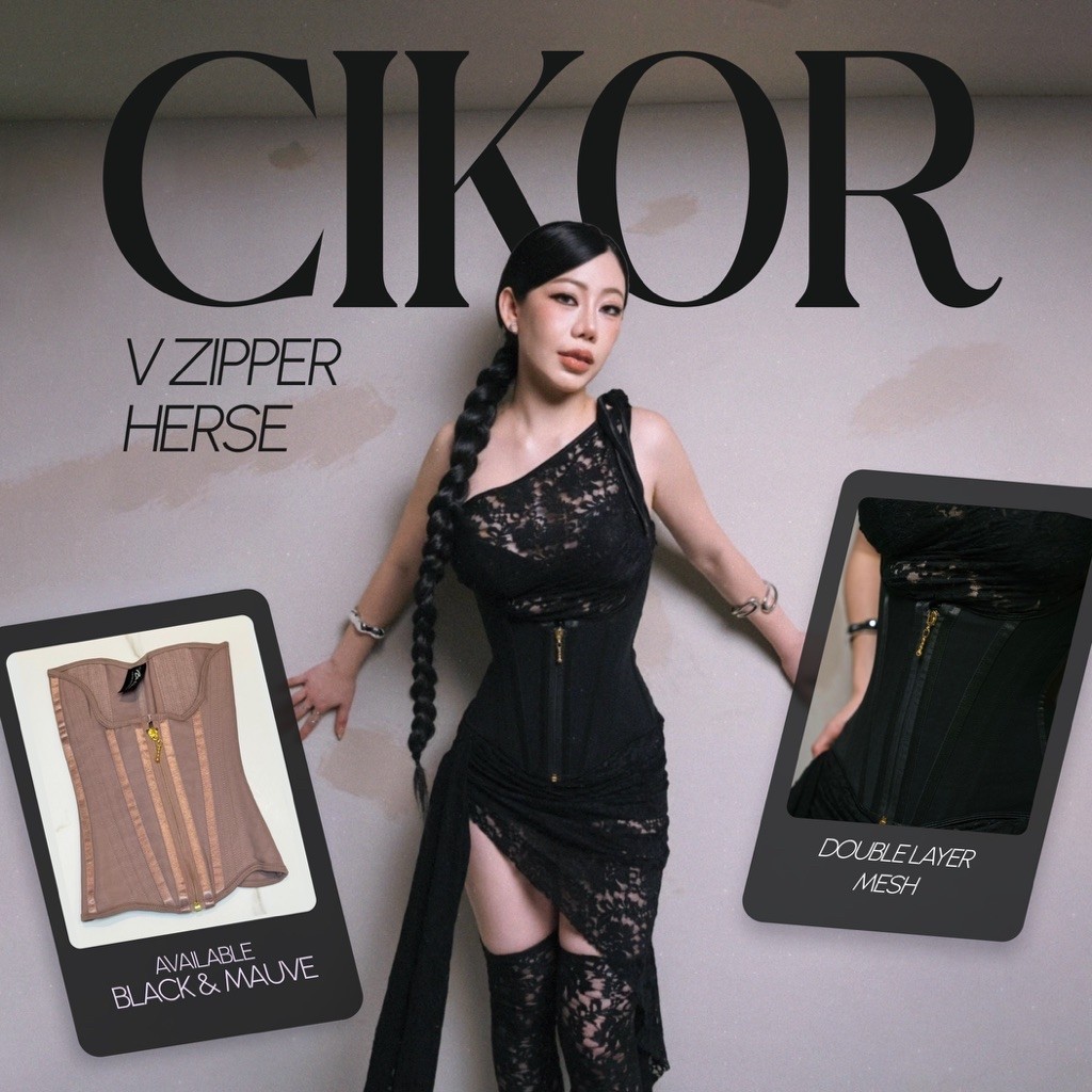 [BONDLOU] V ZIPPER HERSE DOUBLE LAYER MESH PREMIUM (ไม่มีตัวขยาย)