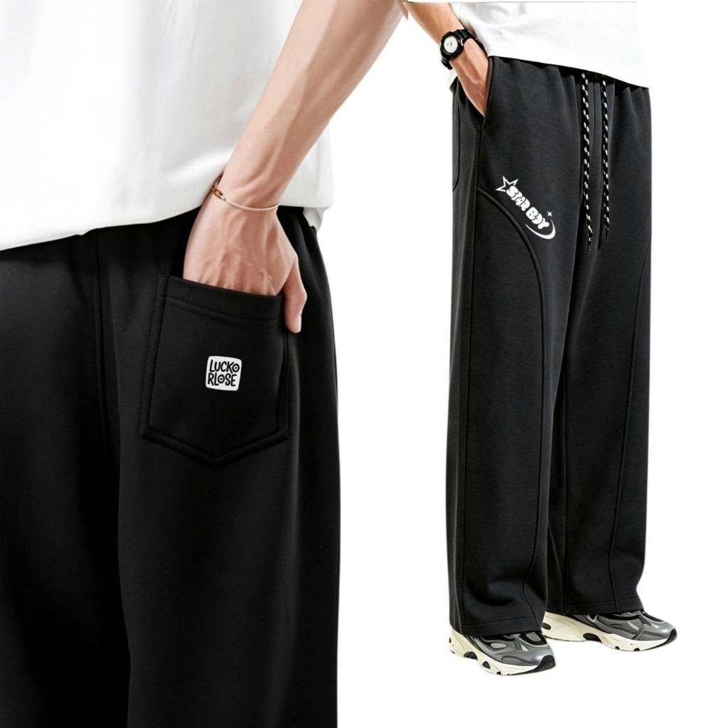 Loosepants Sweatpants Baggy Men - Star Boys