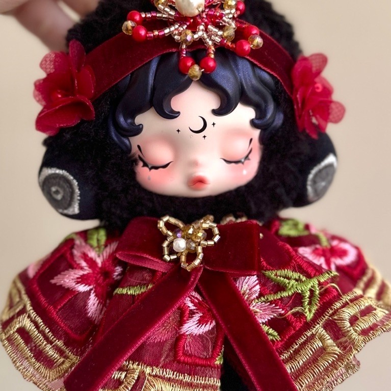 ชุดเดรส Empress Scarlet สําหรับ Skullpanda (ไม่รวมตุ๊กตา)