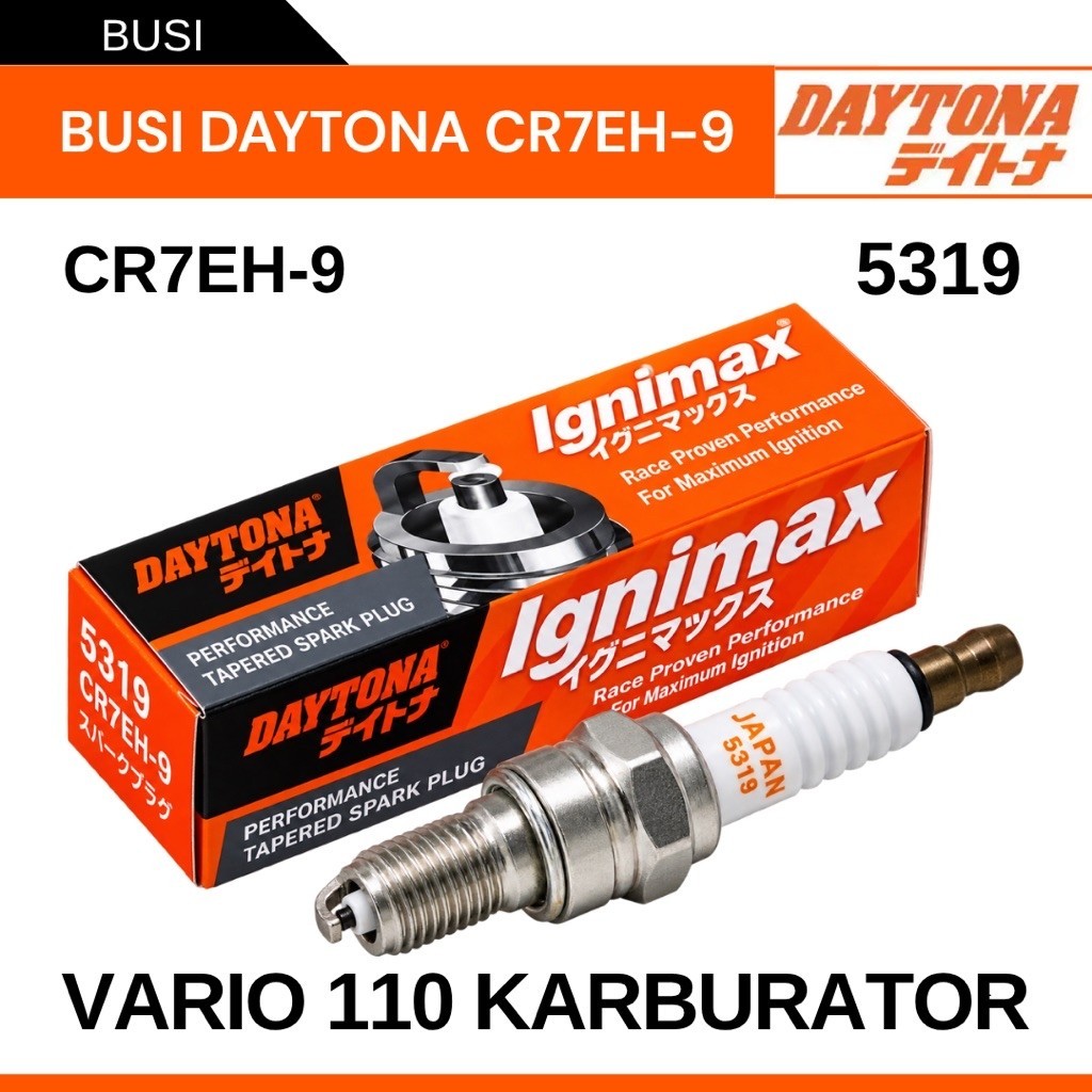 CR7EH-9 5319 VARIO 110 คาร์บูเรเตอร์ต้นฉบับ DAYTONA