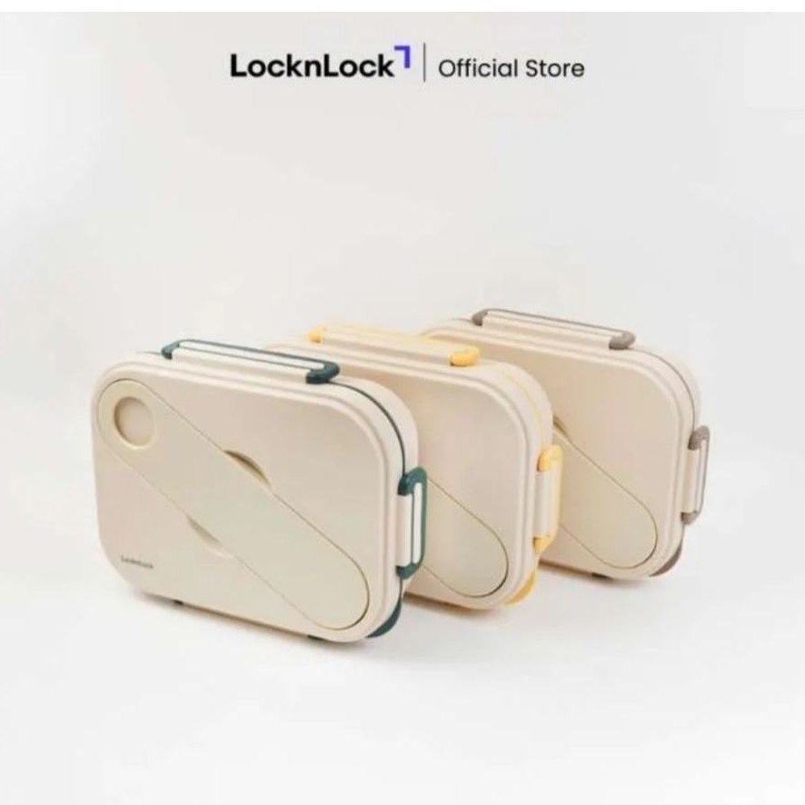 LocknLock กล่องข้าว 5 ส่วน 1.4L กล่องข้าวแบ่ง To-Go - LCB952-5 - Lock & Lock School and Work Lunch B