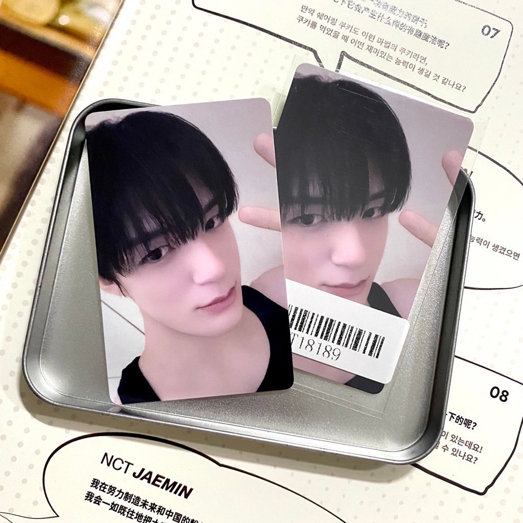Photocard Jeno NCT Dream Camisole POB Benefit Fansign KMStation Video Call Event 3.0 Dreamscape