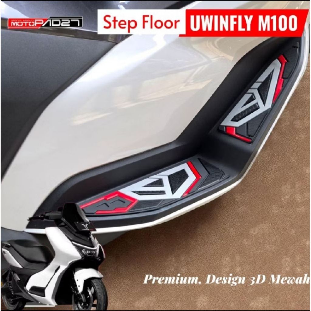 บน MOTOPAD27 Uwinfly M100 พรมพักเท้า Uwinfly M100 พื้นขั้นบันได Uwinfly M100