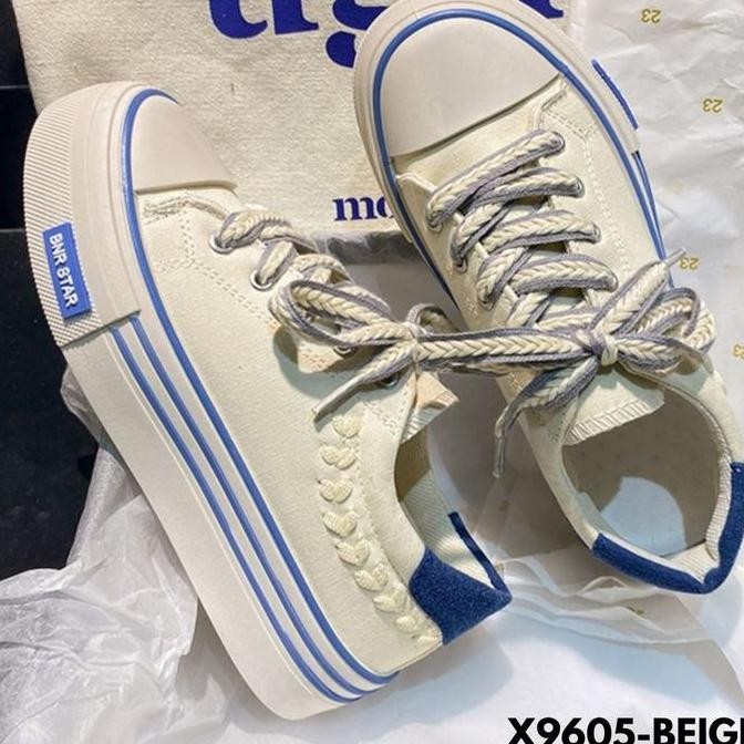 DI101 >> รองเท้าผ้าใบลําลองผู้หญิงสามารถเป็น WORN โดย ANYWHERE CANVAS MATERIAL 9605