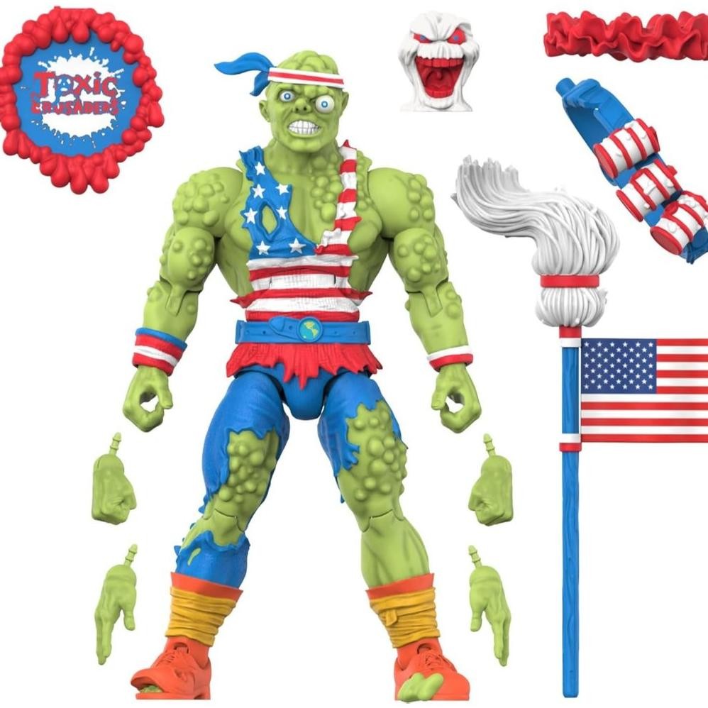สุดยอด7 สุดยอด! TOXIC CRUSADERS TOXIC (ของเล่นต่อสู้อเมริกา) 17.8 CM WHOLESALE TOXIC CRUSADERS