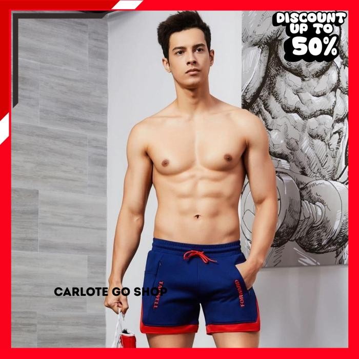 TAUWELL MENS GYM HOTPANTS โดย CARLOTE GO SHOP