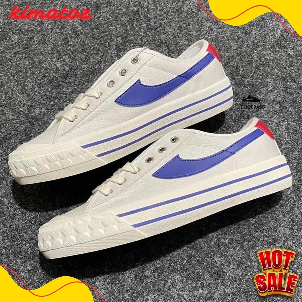 Again Again Compass Retrograde White In Blue Compass White Bd Shoes