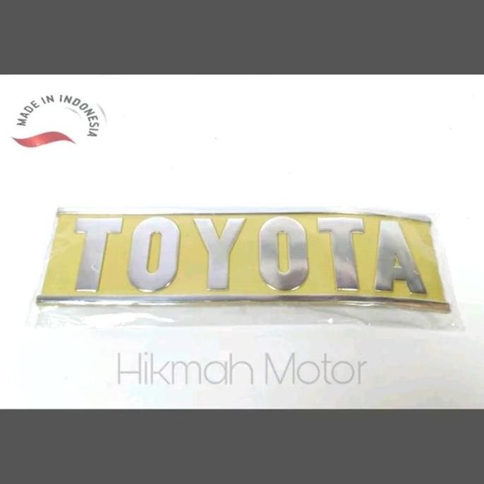 โลโก้สัญลักษณ์ "Toyota" ด้านหลัง Toyota Landcruiser Hardtop Fj40 Bj40