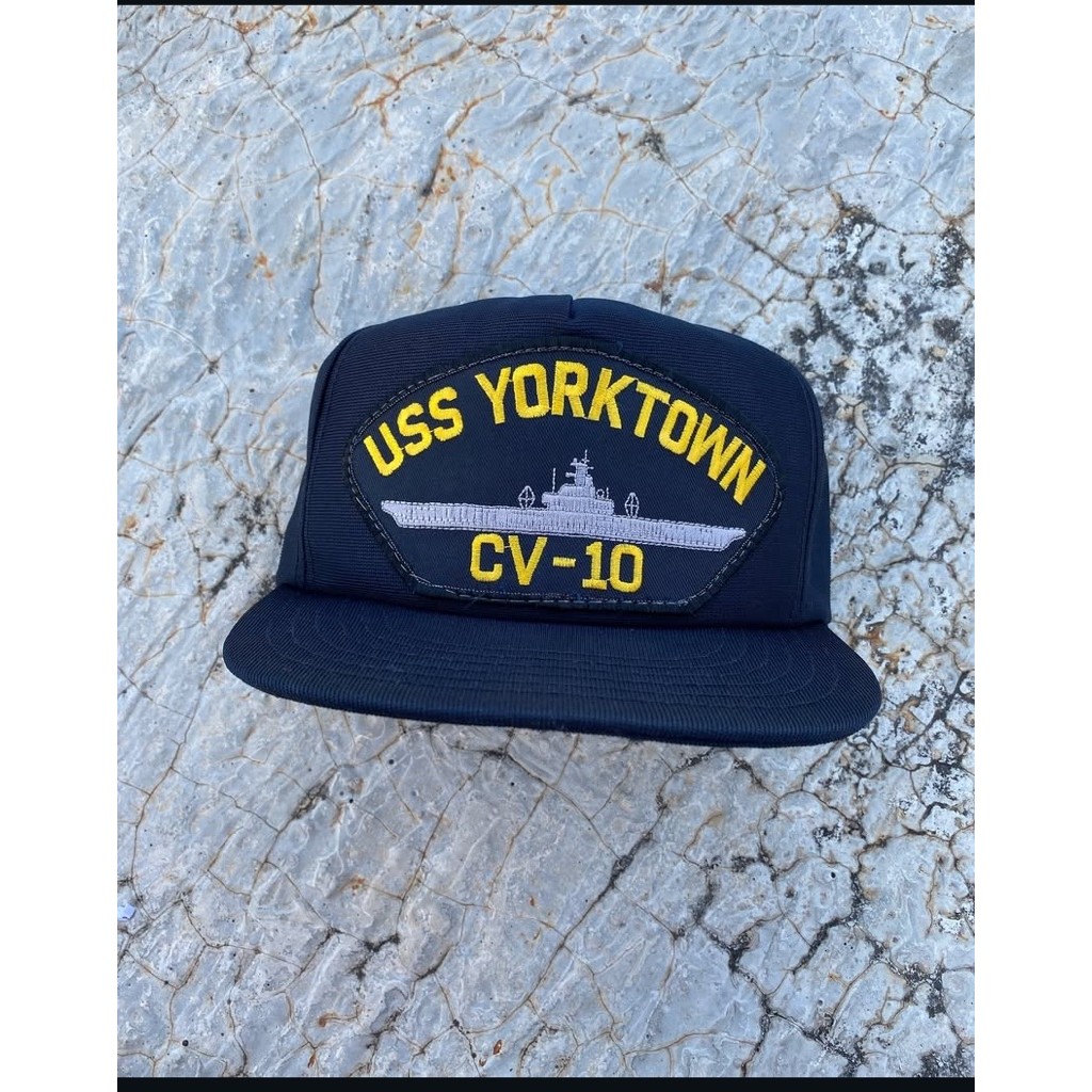 หมวก USS Yorktown Vtg