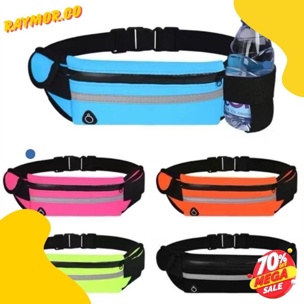 คัสสไร่! [Haven] Waterproof Running Belt Bag 1 Pocket / Go Belt / Running Belt