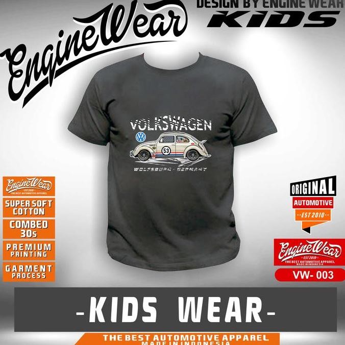 VW Beetle เสื้อยืด Volks Wagen Beetle Vw Herbie 53 รถ Hrb Vw003A คุณภาพสูง
