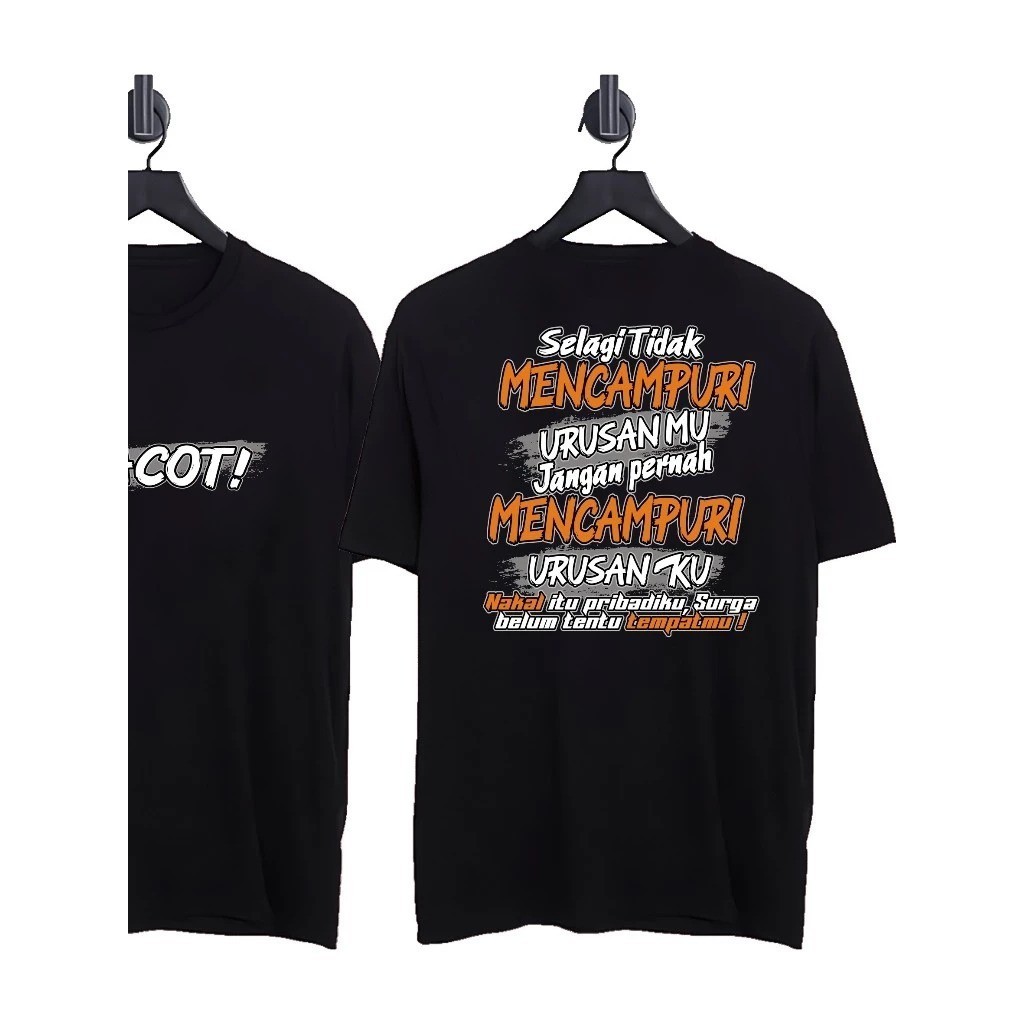 Distro เสื้อยืด B4C0T เสื้อยืด ARE YOU DONT MIX YOU WILL NEVER MIXING ME / ผู้ชายผู้หญิง