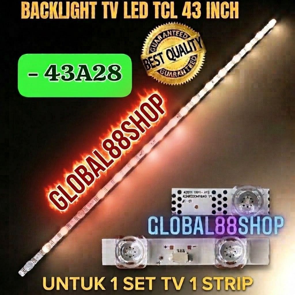 TCL 43 นิ้ว 43A28 BL TV BACKLIGHT YYQQ124