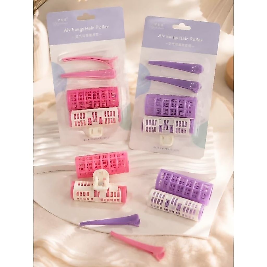 [2+2] HAIR ROLL CLIP + CROCODILE HAIR CLIP