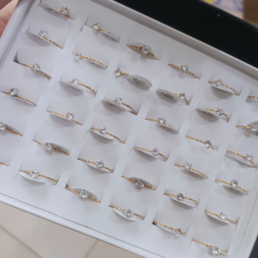 WHOLESALE THIN DIAMOND CURVED TITANIUM RINGS PER BOX!!!
