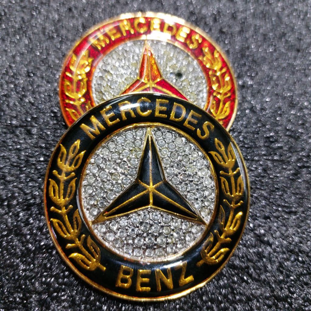 โลโก้ MERCEDES BENZ EMBLEM ผลิตในเหล็ก