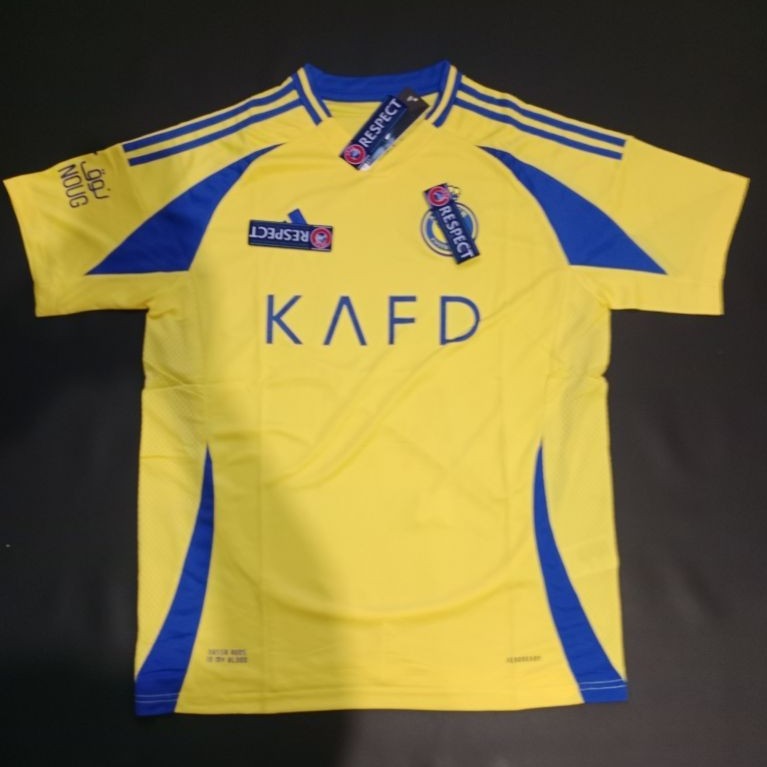 เสื้อเจอร์ซีย์ al nassr สีเหลืองหายาก