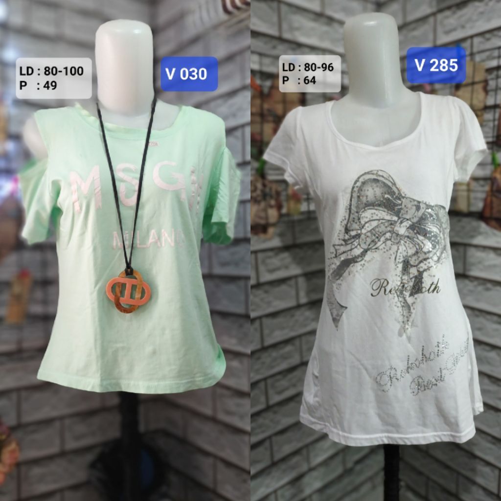 เสื้อเชิ้ตผู้หญิง V 030 & V 285