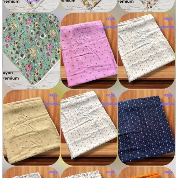 KATUN PREMIUM RAYON COTTON / VISCOSE RAYON / MOTIF RAYON