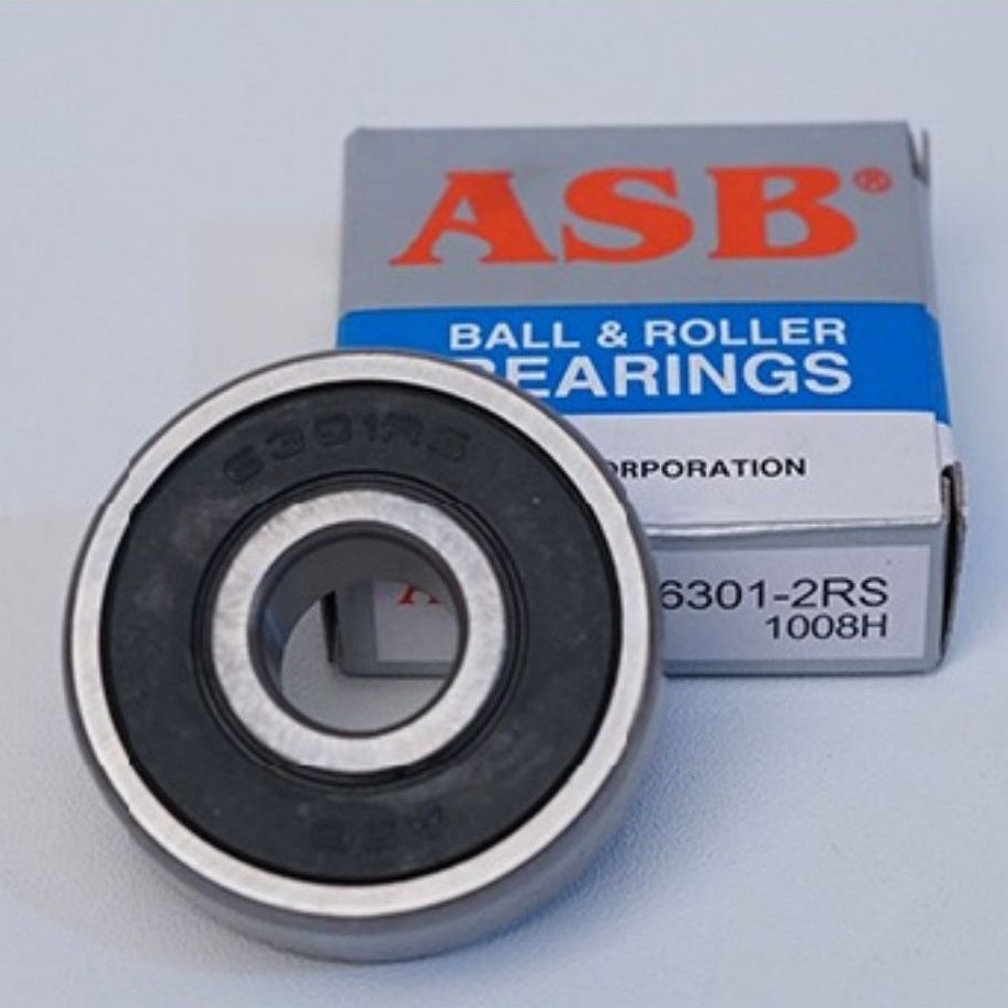 แบริ่ง ASB 6301 2RS ดั้งเดิม – แบริ่งล้อรถจักรยานยนต์ – แบริ่ง 6301 2RS