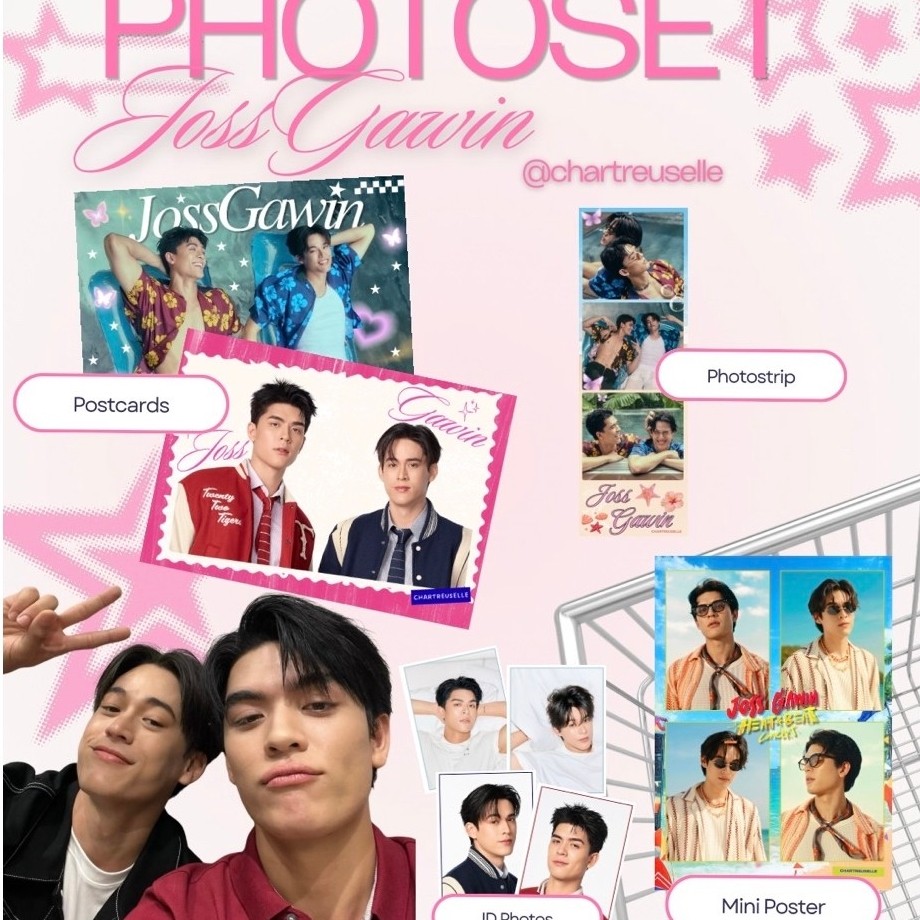 Fanmade Photoset JossGawin Joss Wire Gawin Caskey GMMTV Guinzly
