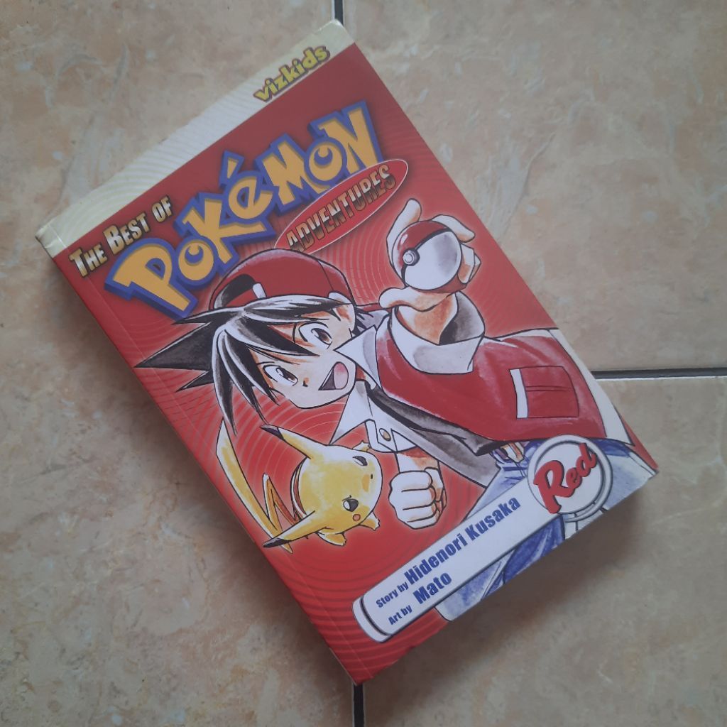 Comic The Best Of Pokemon Adventure Red English Viz Media Original
