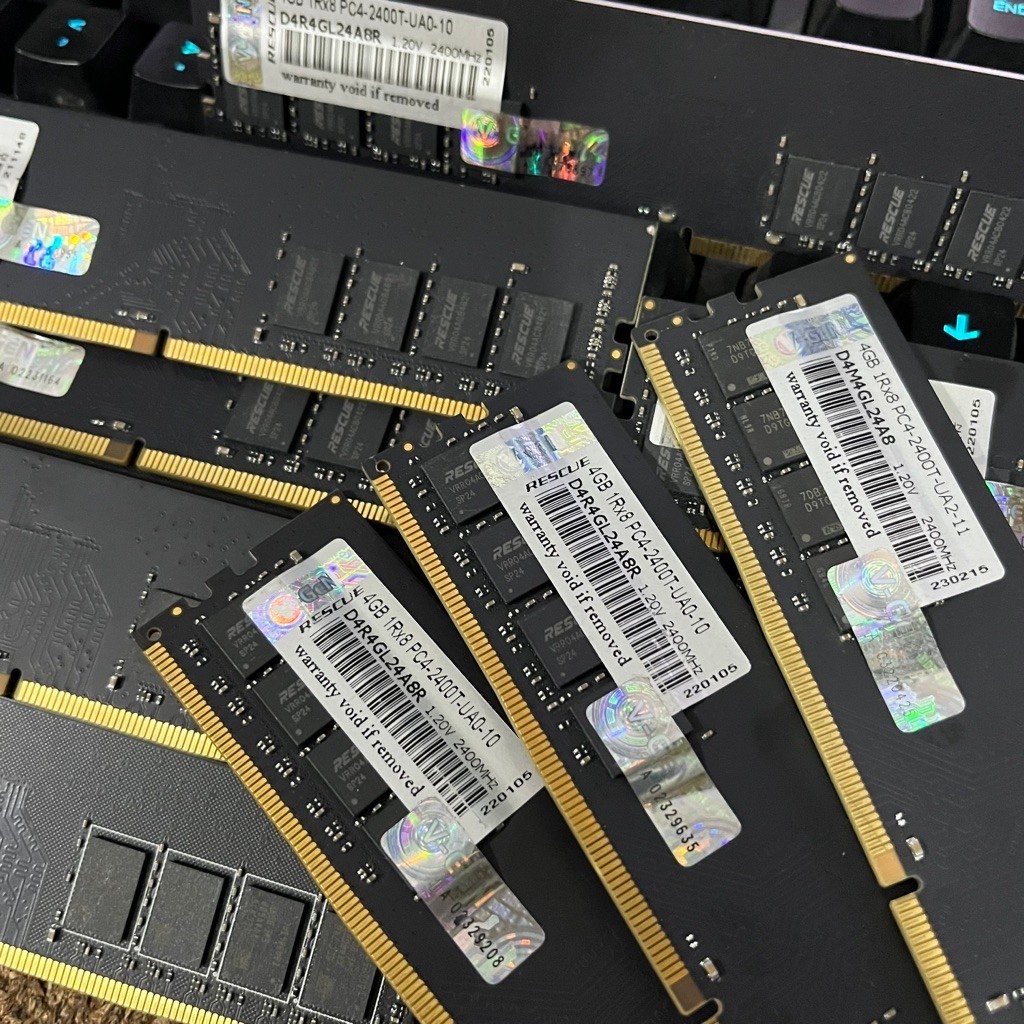 SAMSUNG LONGDIM DDR4 4GB PC RAM MEMORY | V-GEN 2400T 1Rx8 | RAMAXEL 3200AA 1Rx16 | ซัมซุง 2666V 1Rx1