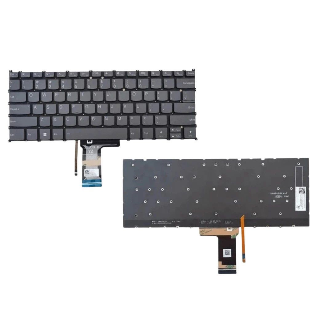 Lenovo IdeaPad Slim 3 14IRU8 14ABR8 14AMN8 14IAH8 14IRH8 US Backlit คีย์บอร์ด