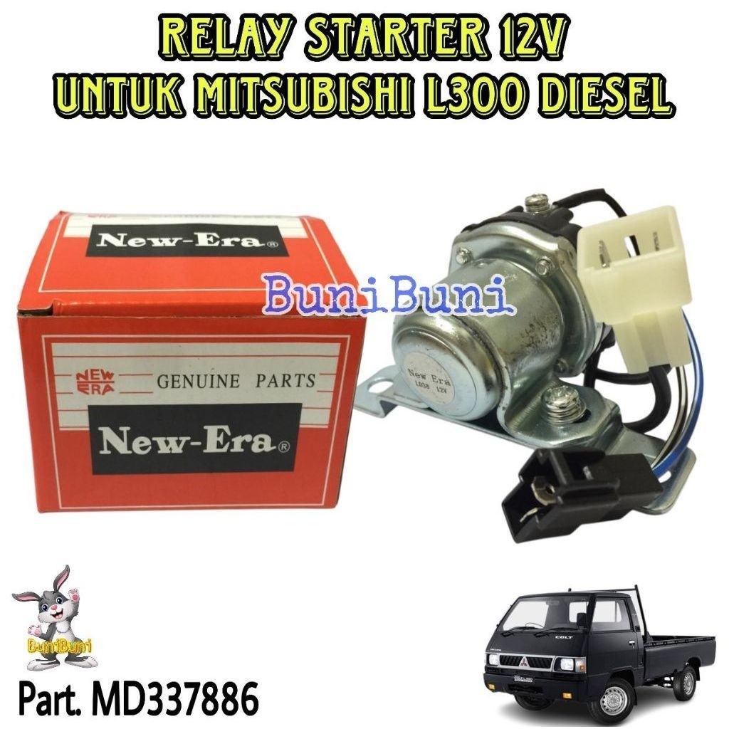 L300 ดีเซลสตาร์ทรีเลย์ / 12V STARTER สําหรับ L300 ดีเซลรถยนต์ / L038 ดีเซล / L300 HEATER SPARK PLUG 