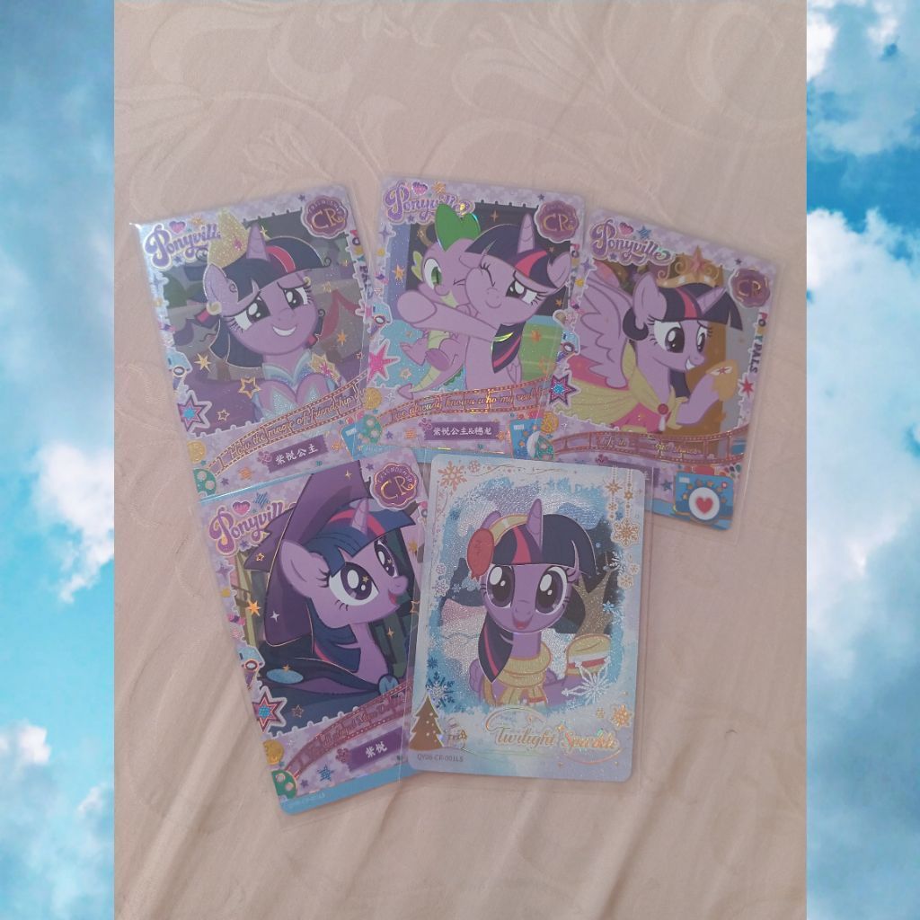 (ตรวจสอบคําอธิบายก่อนซื้อ) TWILIGHT SPARKLE (CR) KAYOU MLP MY LITTLE PONY COLLECTIBLE CARDS CCG