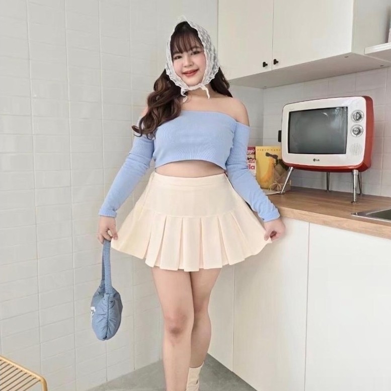 01 SKORT BIG SIZE TALENT กระโปรงจัมโบ้ผู้หญิง
