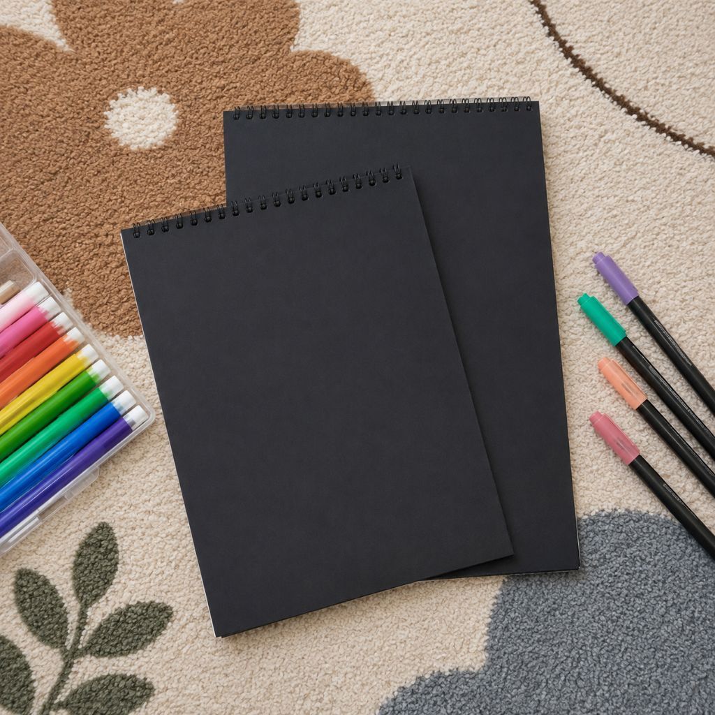 A4 กระดาษสีดํา NOTEBOOK/VERIKAL/SKETCHBOOK กระดาษสีดํา A4/VERTIKAL/JURNAL/NOTEBOOK/NOTEPAD