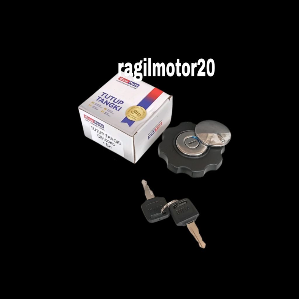 ถังหมวก CB100 CB 100 K2-K5 WIN 100 S90Z S90 CB 125 BENLY S110 BINAPARTS สีดํา