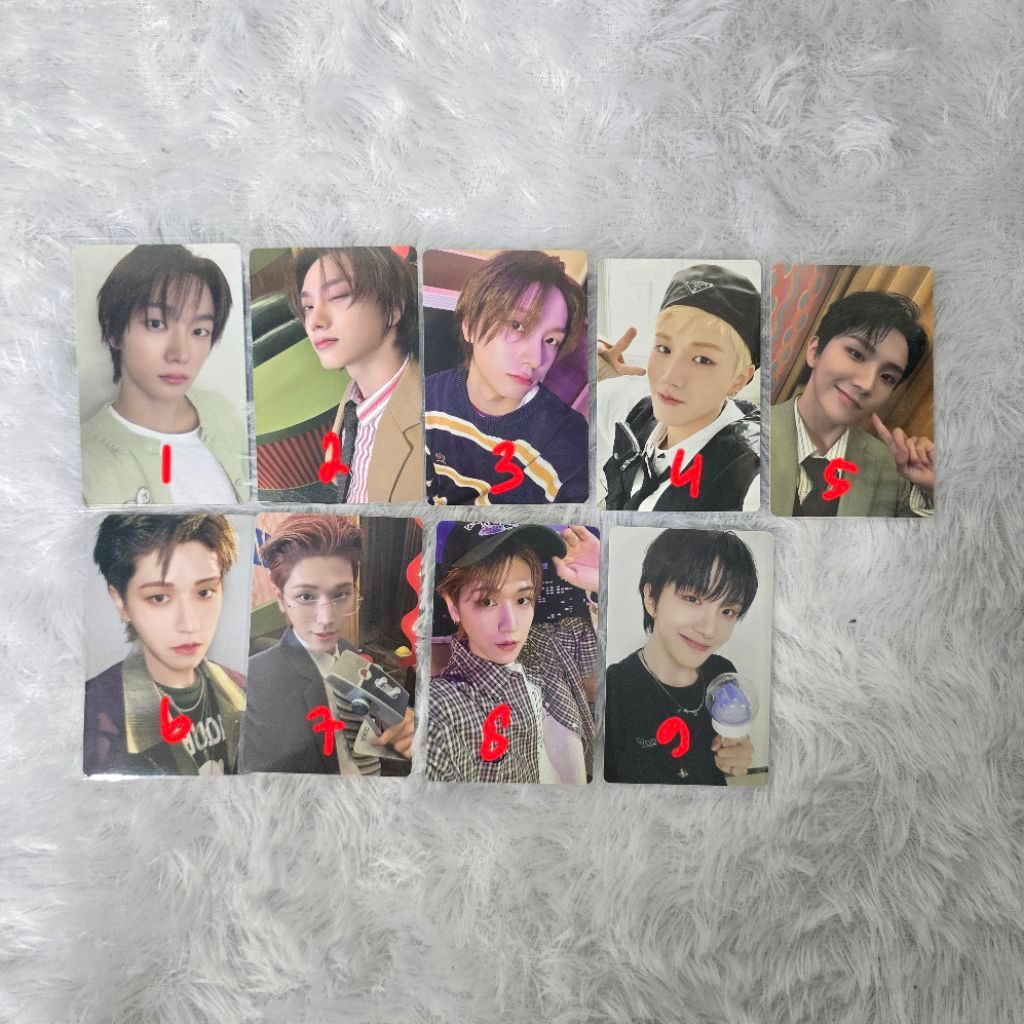 BOYNEXTDOOR PHOTOCARD PC SUNGHO RIWOO WOONHAKIH