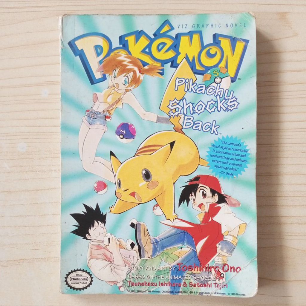 POKEMON PIKACHU SHOCKS กลับด้วย TOSHIHIRO ONO
