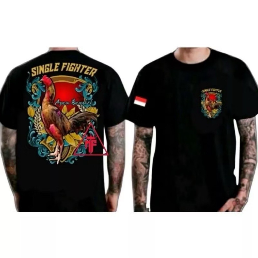 เสื้อยืด BANGKOK SINGLE FIGHTER CHICKEN
