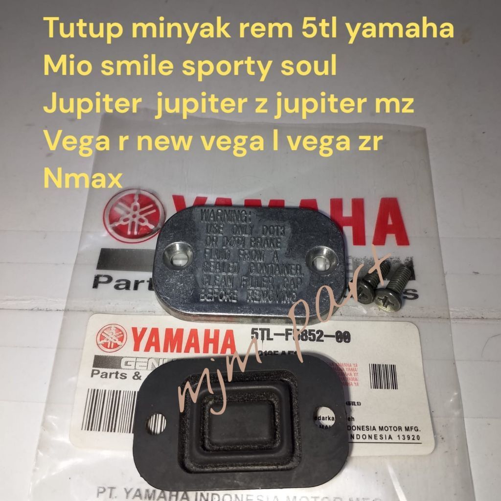 5tp ฝาปิดน้ํามันเบรคหน้าสําหรับ yamaha mio sport smile vega jupiter nmax