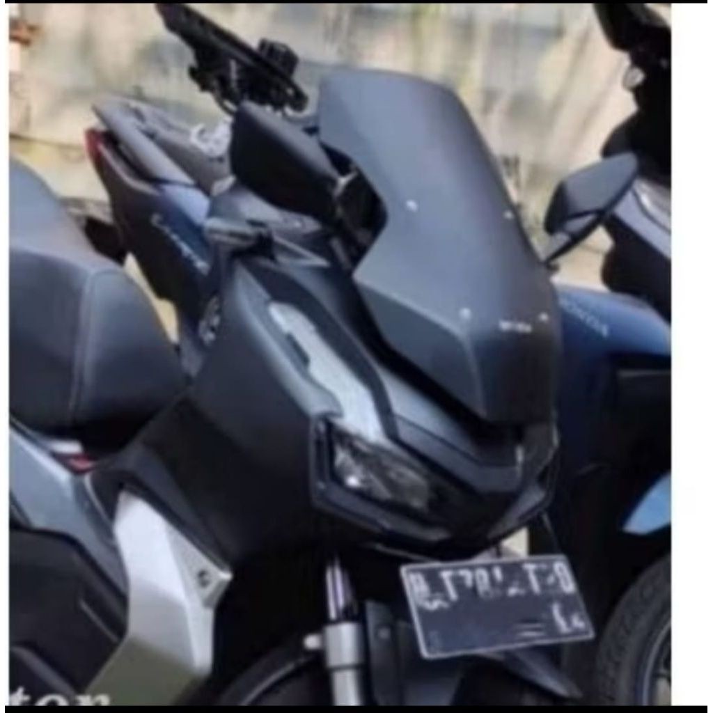 กระบังหน้า adv 160 adv 150 adv 160 roadync 2025 รุ่นเดิมสีดําด้านทึบควันสีดํา ryben