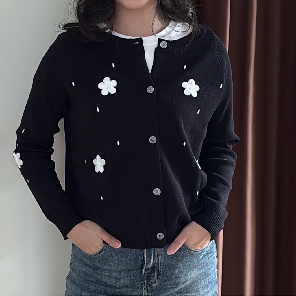 KOOZEE - ANEMONE CARDIGAN - CARDIGAN ผู้หญิง