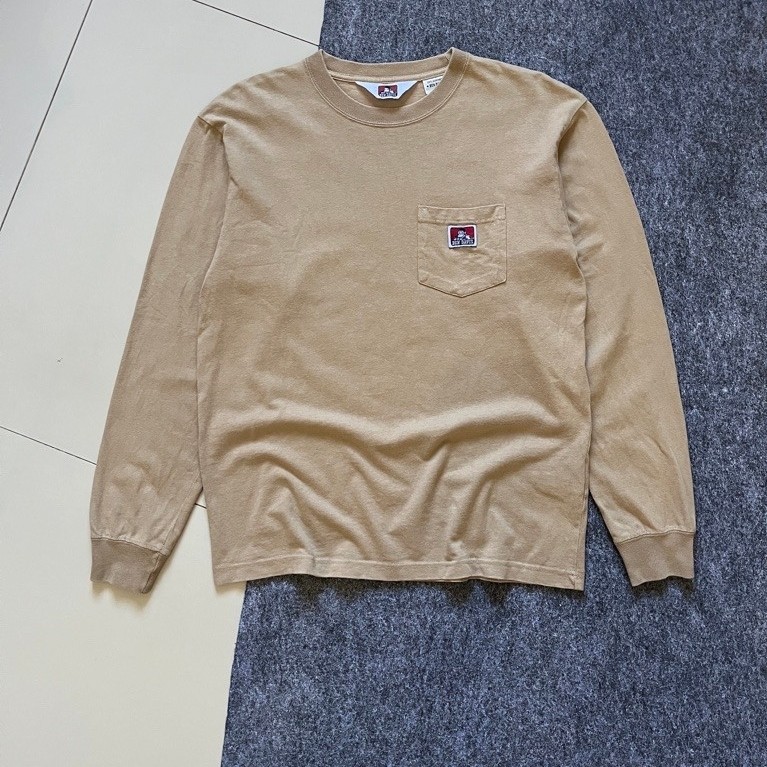Longlsleeve Ben davis cream