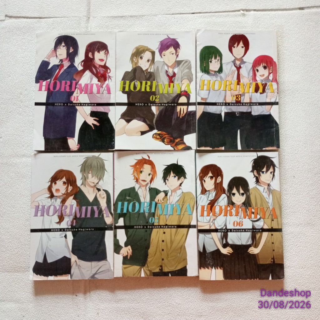 Horimiya _ โดย HERO, Daisuke Hagiwara - ต้นฉบับ Elex Manga การ์ตูน Media Komputindo Horimiya